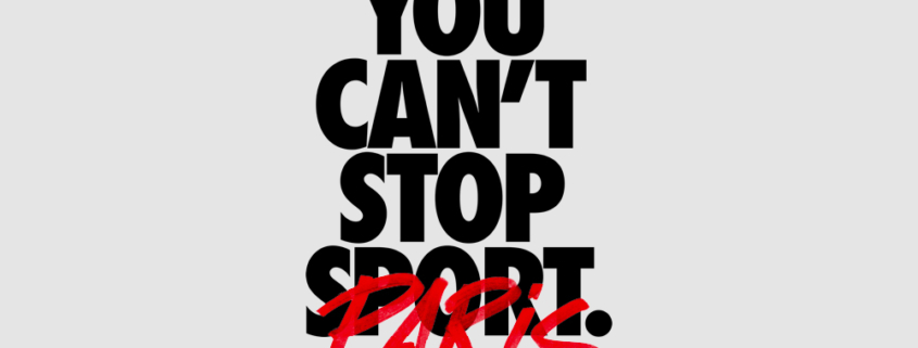 Nike You Can't stop sport