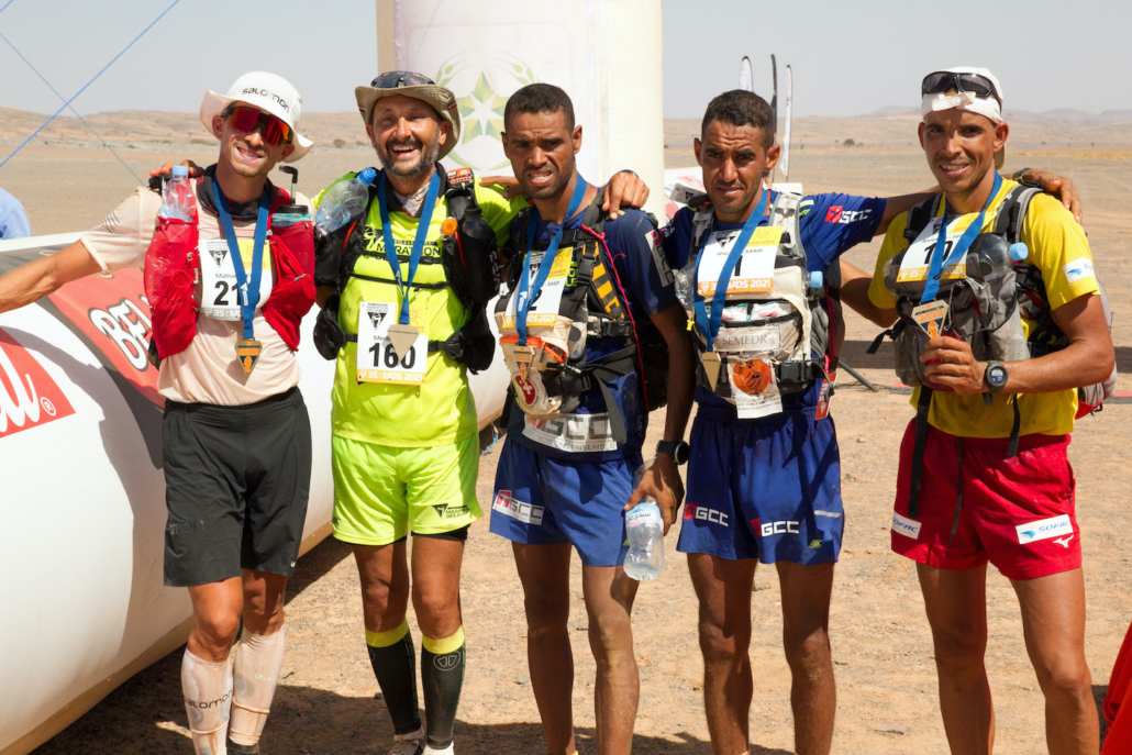 Les champions du 35e Marathon des Sables