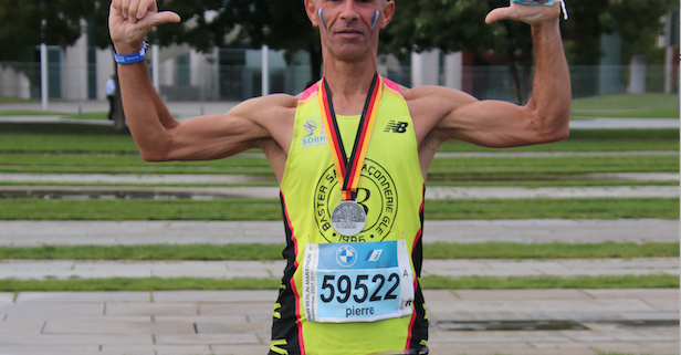 Pierre Sénac, revient avec un bon chrono sur le marathon de Berlin.