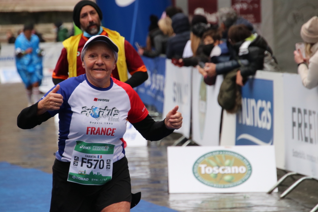 Chantal Haton, 60 marathons au compteur