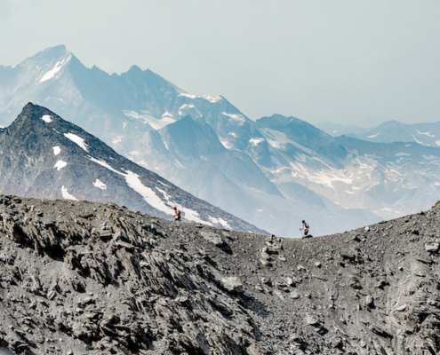 Sur cette 6000 D, on grimpe jusqu'au sommet du glacier de Bellecôte, à 3000 mètres d'altitude.
