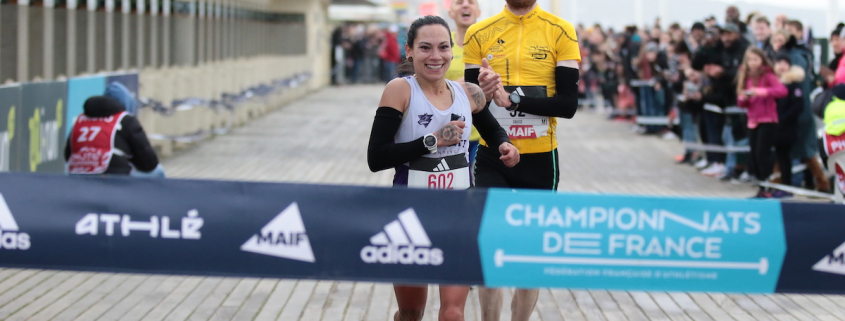 Anais Quemener a décroché son deuxième titre de championne de France de marathon à Deauville.