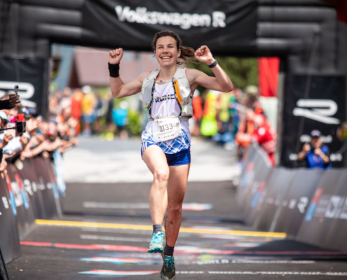 Clémentine Geoffray a décroché le titre de championne du monde de trail court à Innsbruck en Autriche.