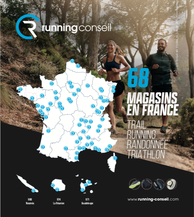 70 magasins Running Conseil en France pour s'équiper de la tête aux pieds
