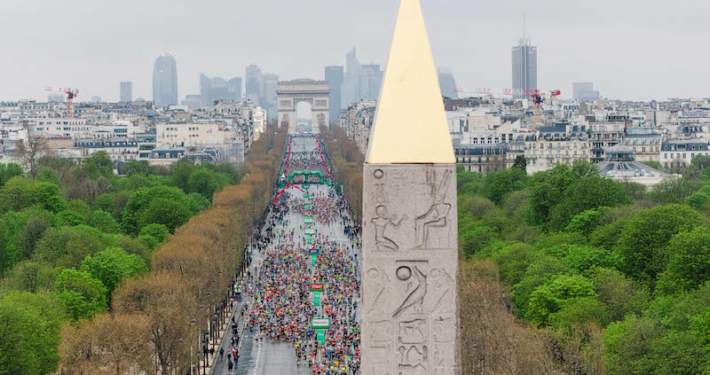 Plus de 50 000 concurrents s'élanceront sur les Champs-Elysées le 7 avril à l'occasion du Marathon de Paris.