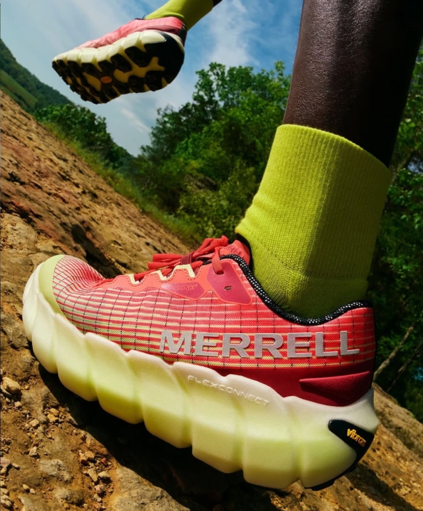 Merrell MTL Adapt Matryx : confort, amorti et stabilité pour cette paire destinée aux longues distances sur terrains engagés.