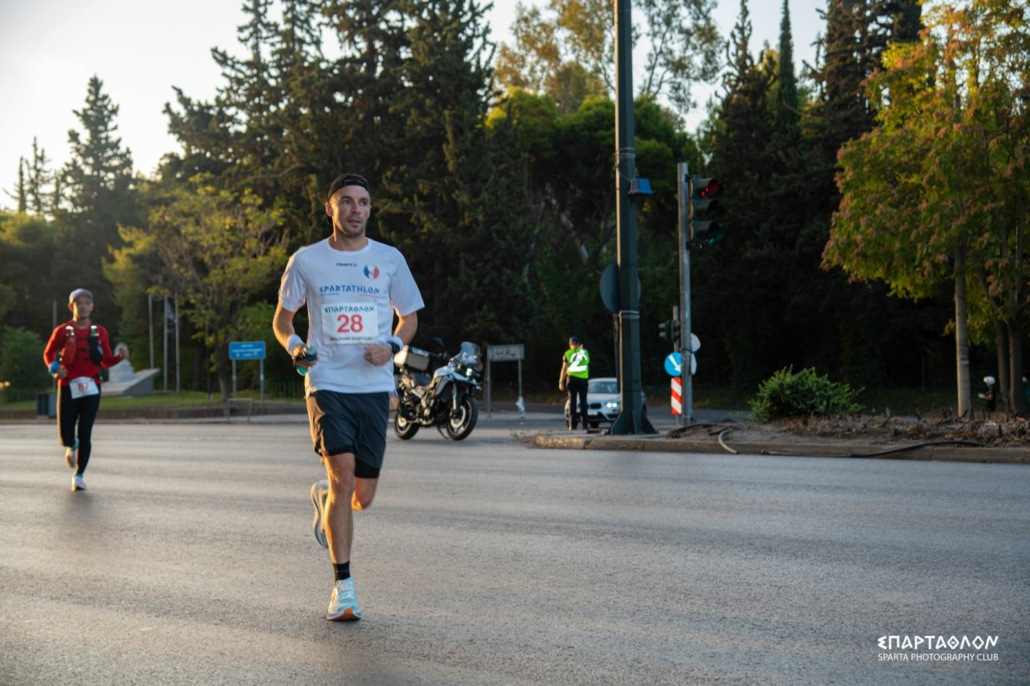 Benjamin Guibouin a terminé premier Français du Spartathlon