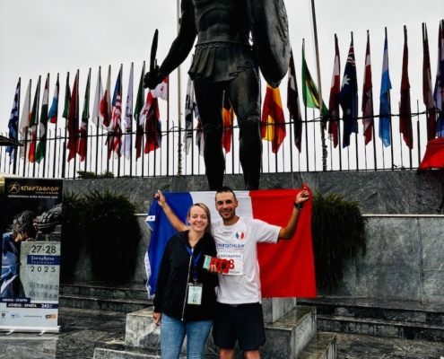 Benjamin Guibouin, premier Français du Spartathlon