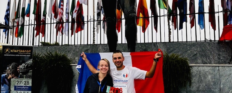 Benjamin Guibouin, premier Français du Spartathlon