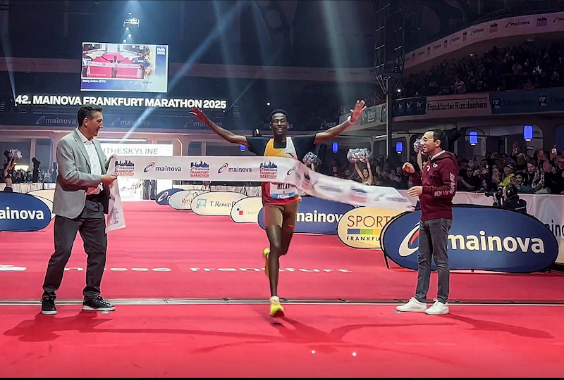 Belay Asfaw s’est imposé en 2h06’16’’ sur le Marathon de Francfort.