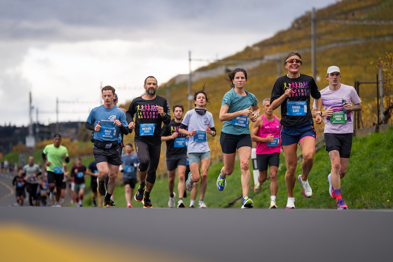 12 000 coureurs ont participé aux épreuves du Marathon de Lausanne le long du Léman