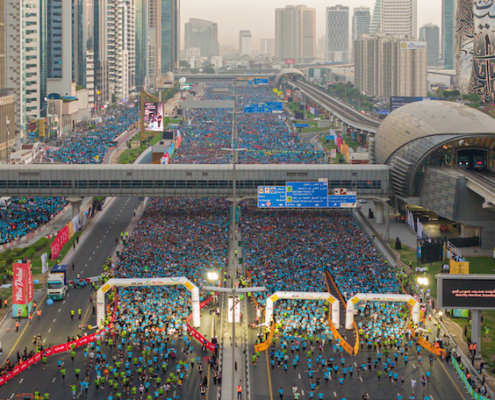 Dimanche 23 novembre, la Dubai Run 2025 a rassemblé plus de 307 000 participants, établissant un nouveau record mondial