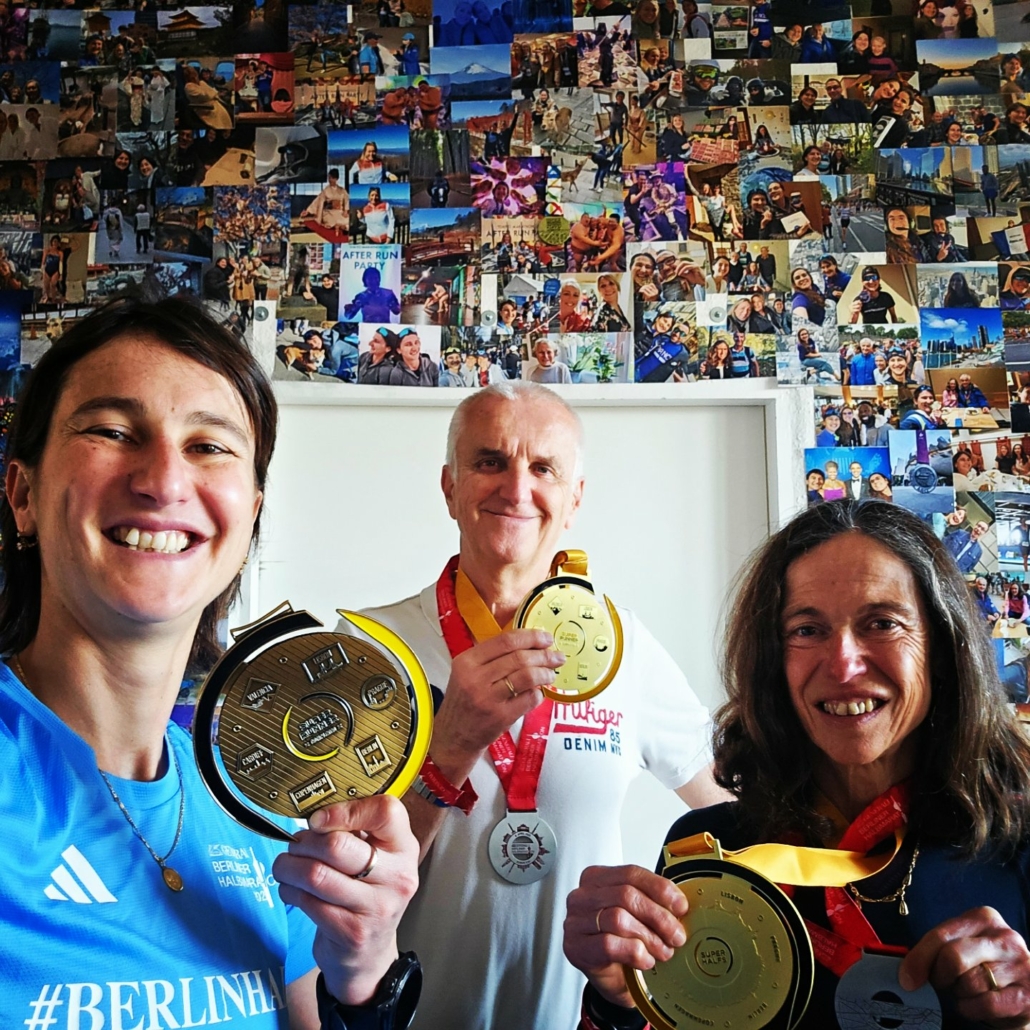 Emilie Mullier a entraîné ses parents à courir la série des Super Halfs en Europe.