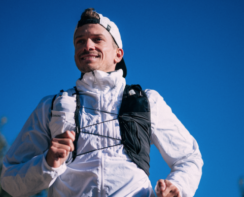 Mathieu Blanchard, ultra-traileur et aventurier passionné par les milieux extrêmes.