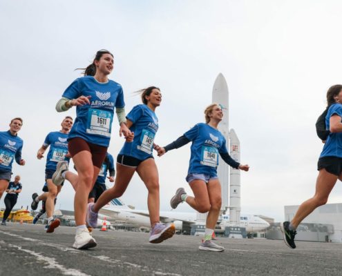 AéroRun 2026 : un 10 km homologué au Bourget, une première édition à Lyon-Bron et un concept running unique mêlant performance et solidarité