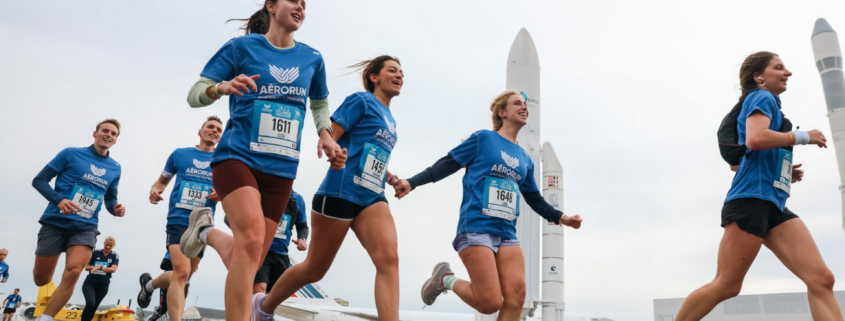 AéroRun 2026 : un 10 km homologué au Bourget, une première édition à Lyon-Bron et un concept running unique mêlant performance et solidarité