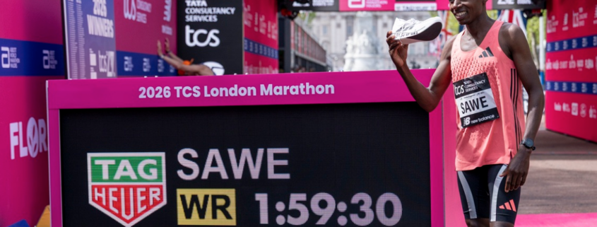 le Kenyan Sabastian Sawe a signé le nouveau record du monde à Londres en 1h59’30