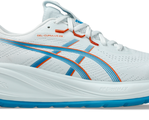 ASICS Cumulus-28, une chaussure qui s'adapte à tous les profils.