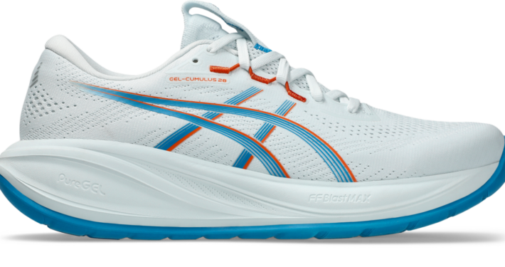 ASICS Cumulus-28, une chaussure qui s'adapte à tous les profils.