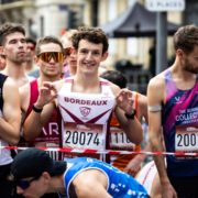 Au départ du Marathon de Bordeaux