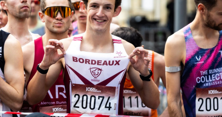 Au départ du Marathon de Bordeaux