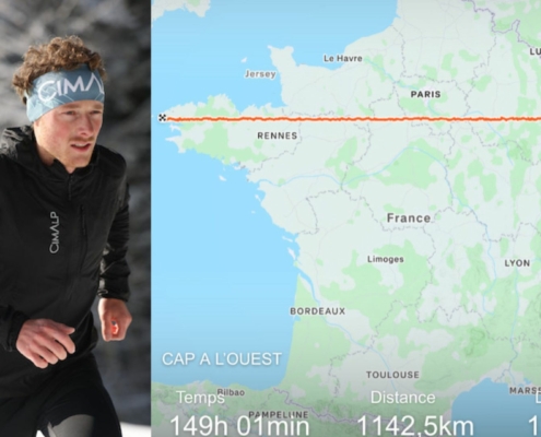 De l’Alsace à l’Atlantique, Fleury Roux trace la France sans GPS. Un athlète hors norme entre trail, aventure et exploration du territoire.
