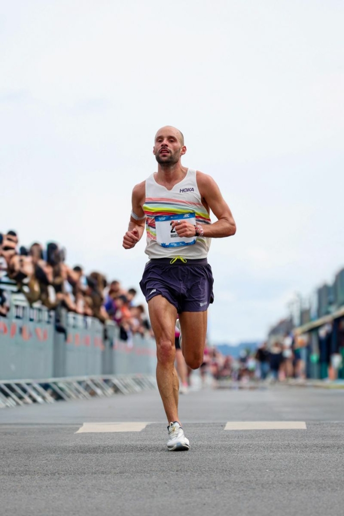 Maxime Laupes remporte l'épreuve reine du marathon de la Loire.