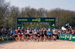 Ligne de départ du Salomon EcoTrail Paris en octobre prochain