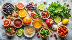 Antioxydants : des sources variées et colorées.