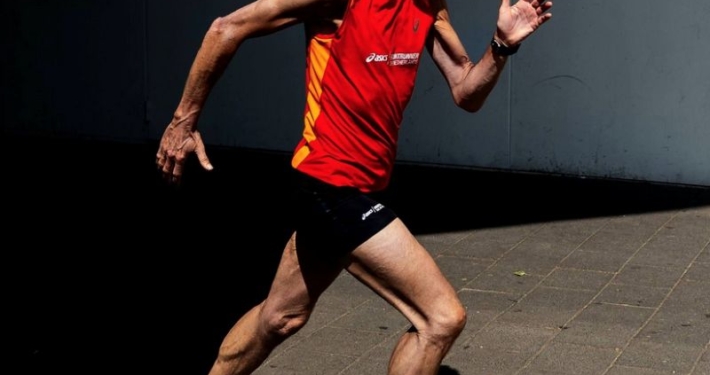 Athlète coureur de catégorie Master