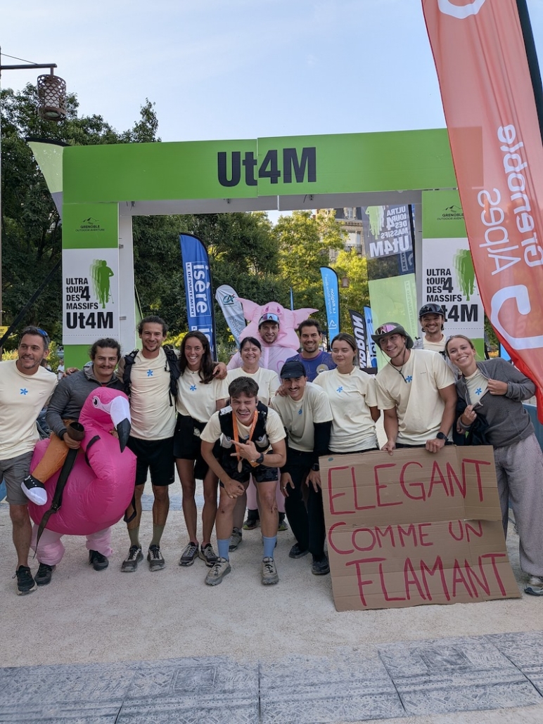 Quatre ans après une chute qui l'a rendue tétraplégique, Antonin Folliet, 24 ans a terminé son premier ultra-trail sur l'UT4M.