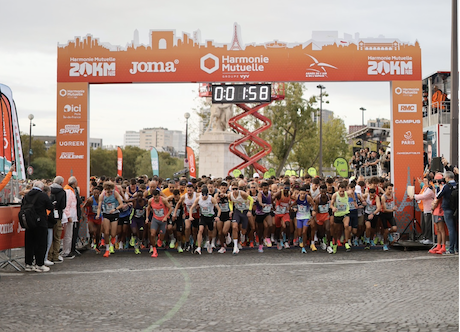 Résultats des 20 km de Paris 2026. Le Kenyan Daniel Tumaka Kosen gagne en 57’11’’, la Française Mekdes Woldu en 1 h 04 min 37 s. 29 131 finishers.