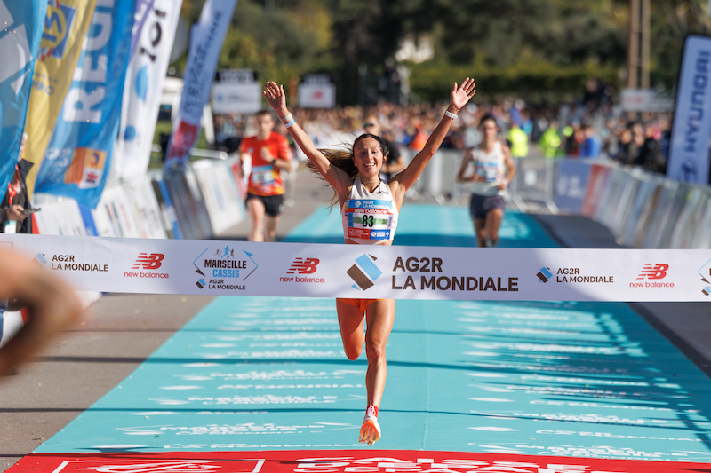 Marseille-Cassis 2026 Alessia Zarbo l'emport
